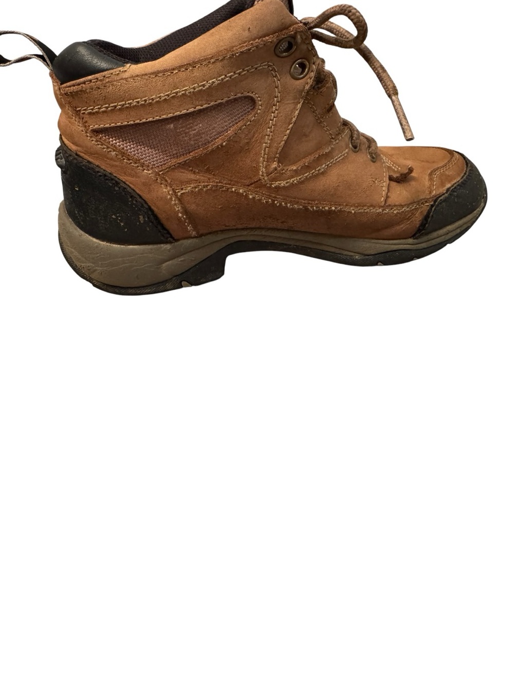 Ariat Terrain ATS Women’s Hiking Boot 6.5B Tan Brown Leather - Picture 10 of 16